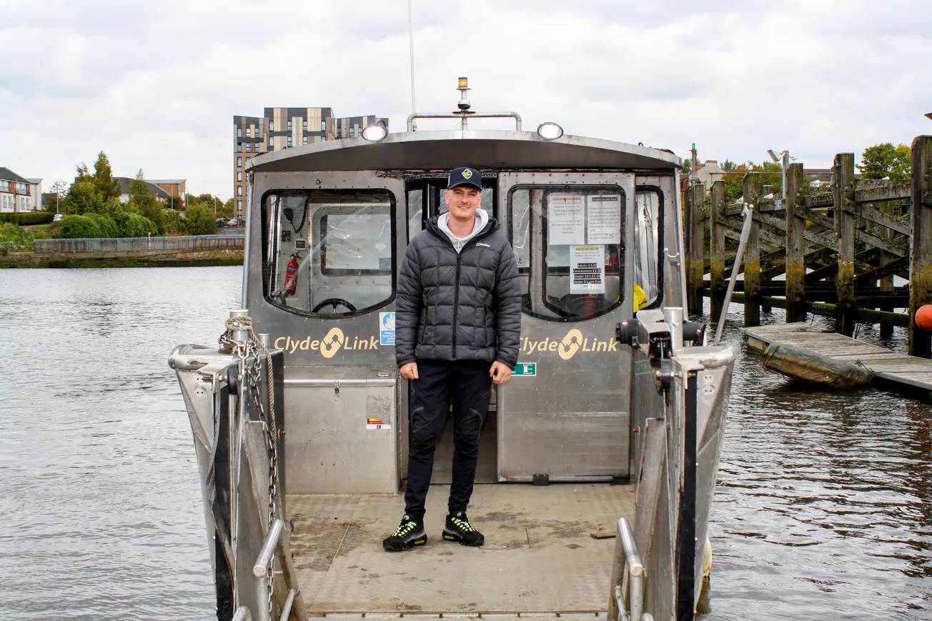 The last boat left afloat on the Clyde