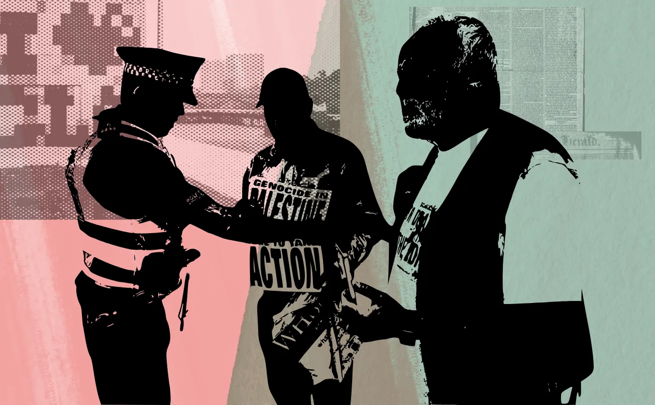 Is our media self-censoring over Palestine arrests?